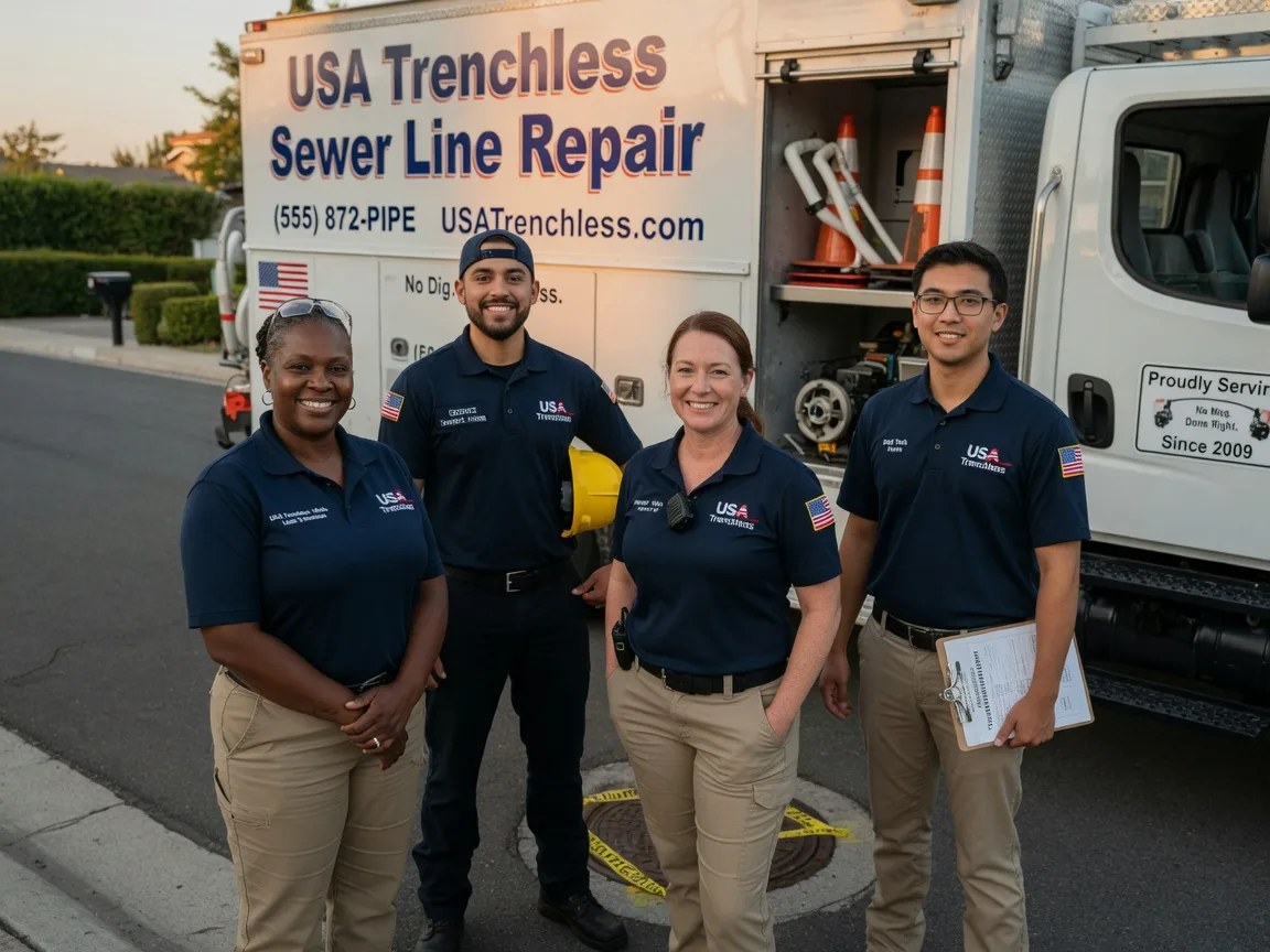 Sewer Line Repair company in Flag Pond, TN